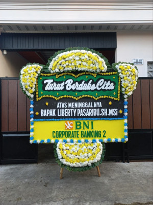 Papan Bunga Duka di Siabu