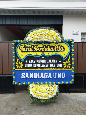 Papan Bunga Duka di Siabu